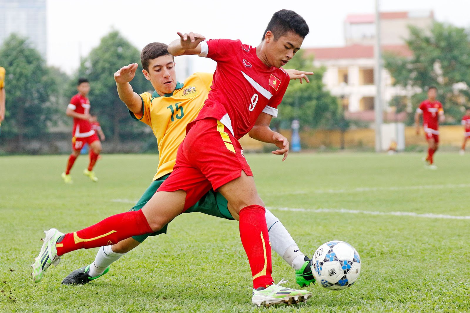 Các cầu thủ U16 Úc được đánh giá là đối thủ số 1 của U16 Việt Nam tại bảng H Kết quả U16 Úc vs U16 Mông Cổ, trực tiếp u16 australia vs u16 mông cổ, trực tiếp vòng loại u16 châu á 2020