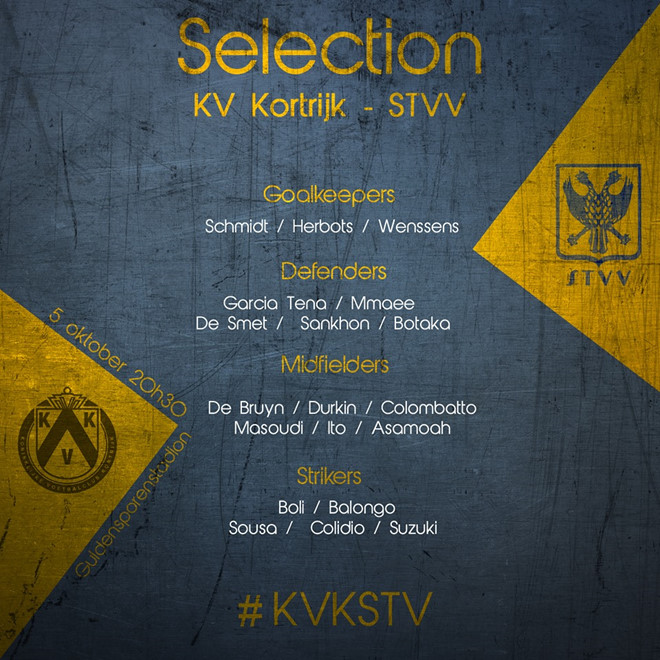 Công Phượng không có tên trong danh sách đăng ký thi đấu ở vòng 10 giải VĐQG Bỉ sint-truiden vs Kortrijk, vòng 10 giải vđqg bỉ, công phượng, danh sách đăng ký thi đấu Sint-Truiden