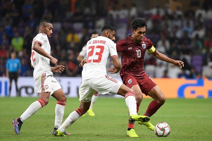 Thái Lan gây ấn tượng khi đánh bại UAE Thái Lan vs Malaysia, hlv tan cheng hoe, thái lan vs uae, vòng loại world cup 2022