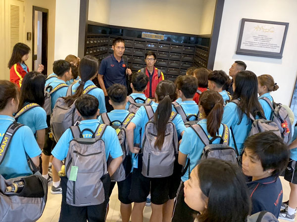 U19 nữ Việt Nam được sắp xếp ở khách sạn 4 sao Capa Racha U19 nữ Việt Nam, đội tuyển nữ Việt Nam, U19 nữ Trung Quốc, U19 nữ quốc tế