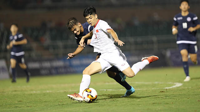 U19 Việt Nam bỏ lỡ nhiều cơ hội đáng tiếc trong trận đấu này Kết quả U19 Việt Nam 4-1 U19 Guam, hlv philippe troussier, bxh vòng loại u19 châu á 2020, u19 việt nam