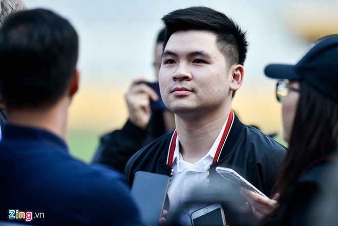 Chủ tịch Đỗ Vinh Quang chia sẻ mục tiêu trong năm 2020. Ảnh: Zing chu tich do vinh quang