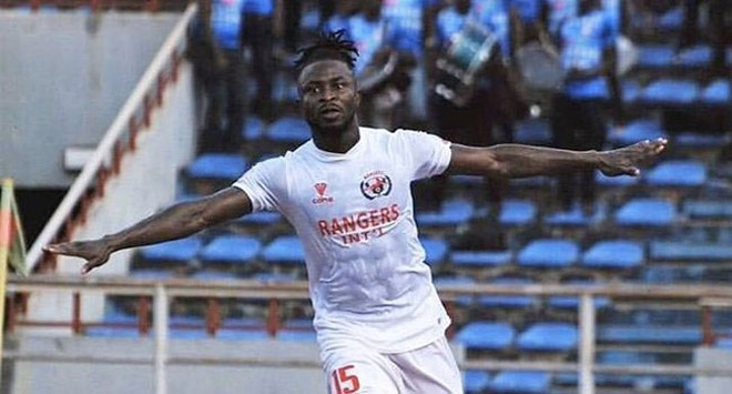 Tiền đạo Ifeanyi George tien dao nigeria