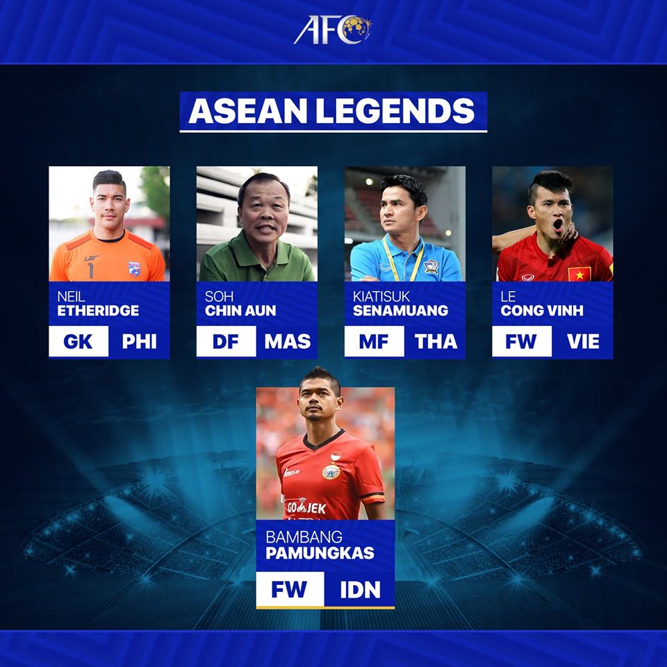 AFC vinh danh Lê Công Vinh le cong vinh