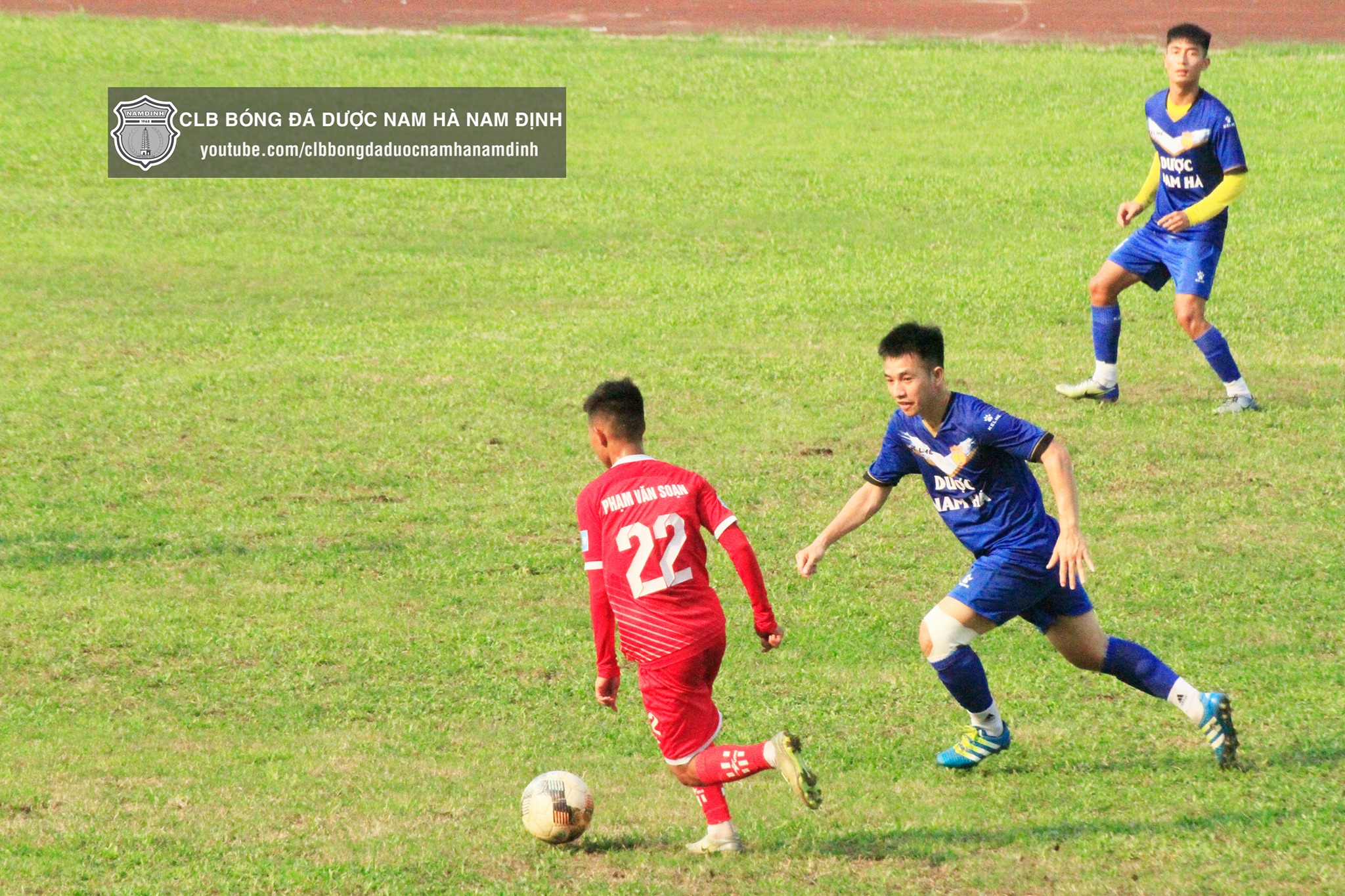 Nam Định giành chiến thắng trước đàn em U19. Ảnh: FB CLB nam dinh