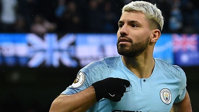 Aguero là sát thủ đáng sợ của các đội bóng trong top 6 Ngoại hạng Anh man city vs chelsea, mc vs chelsea, ngoai hang anh, aguero, higuain, vong 26 ngoai hang anh