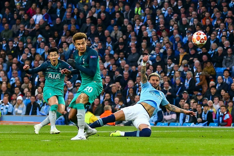 Man City và Tottenham tạo ra trận cầu kinh điển cúp C1, Man City 4-3 Tottenham, tứ kết C1, Champions League, bán kết Champions League