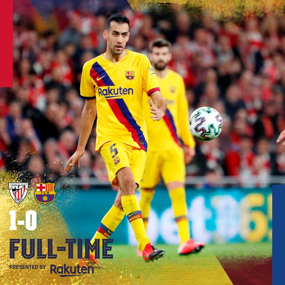 Công thần Busquets phản lưới nhà, Barca bị loại cay đắng tại Cúp nhà vua. Ảnh: FCB Barca vs Bilbao, Cup Nha Vua, khung hoang, Messi vs Abidal, Messi