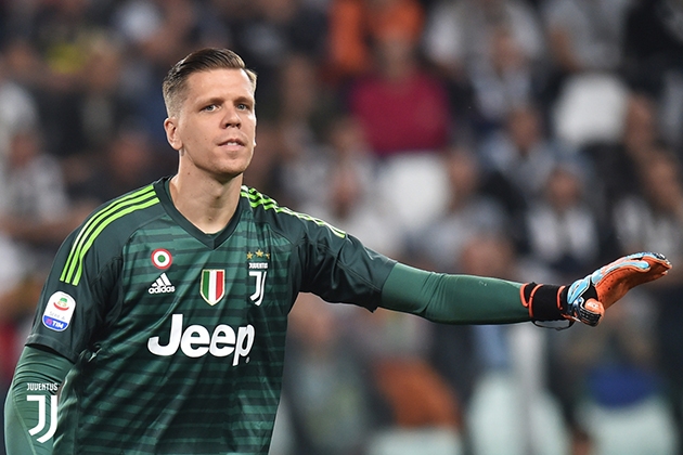Szczesny đang là thủ thành số 1 tại Juventus. Ảnh: Internet Juventus, Szczesny, Buffon