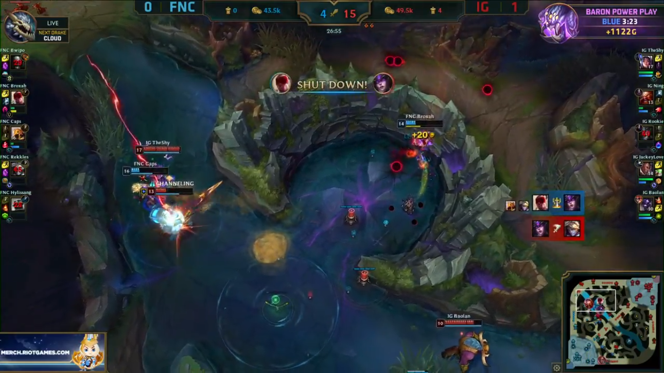 FNC rất cố gắng để có được con Baron