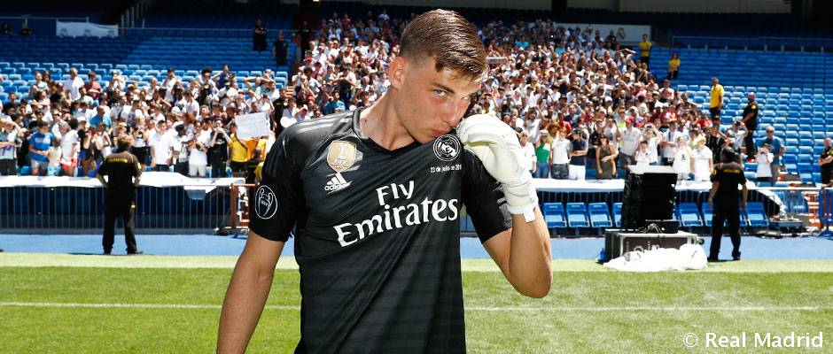 Lunin trong màu áo Real Madrid U20 World Cup 2019, chuyển nhượng Real Madrid, Real Madrid,Andriy Lunin, U20 Ukraine, U20 World Cup