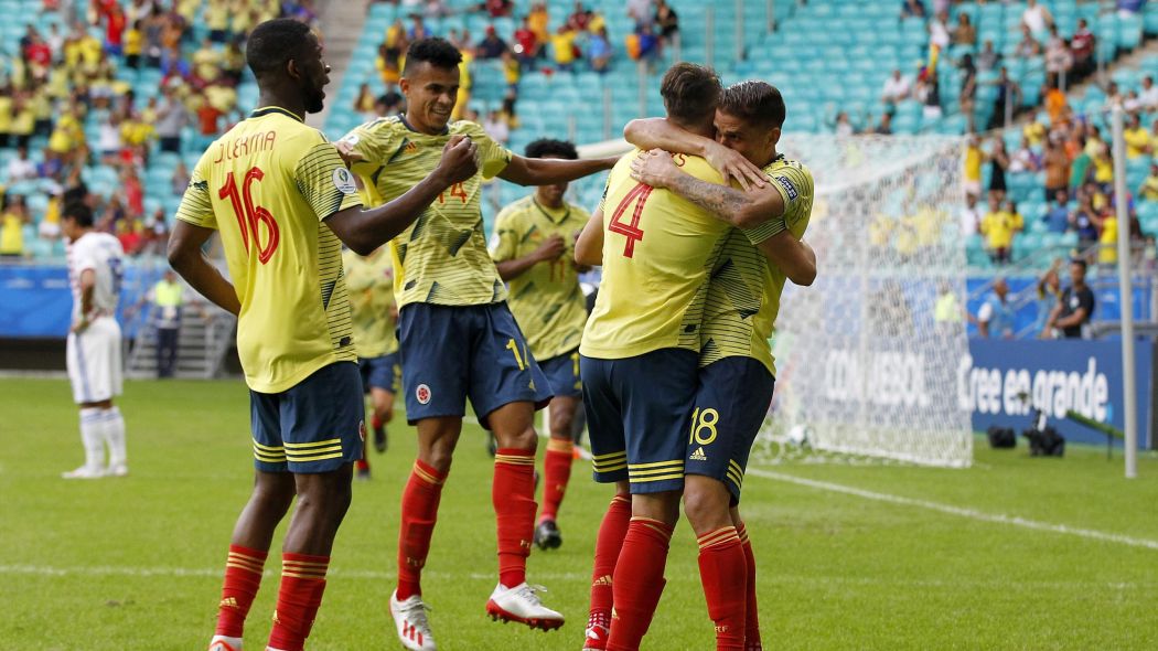 Colombia với thành tích ấn tượng tại vòng bảng Copa America 2019 Colombia, bị loại, Copa America 2019, James Rodriguez, đội bóng giữ sach lưới