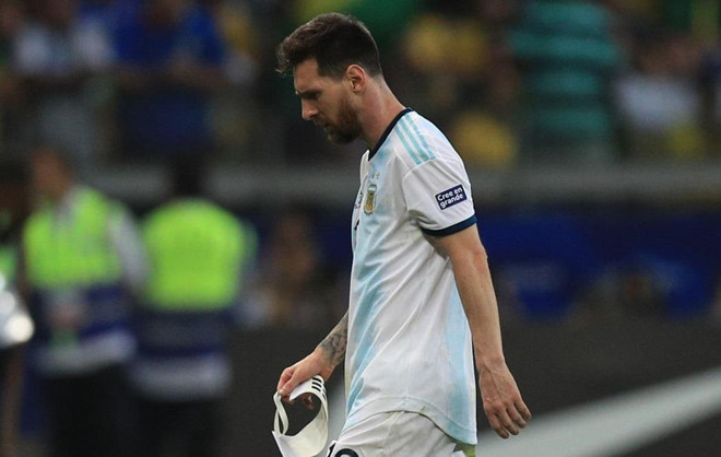 Messi đang cạn dần thời gian Lionel Messi, bị loại, Copa America 2019, Argentina, Brazil vs Argentina, mess buồn, argentina thua, bại trận, thất bại