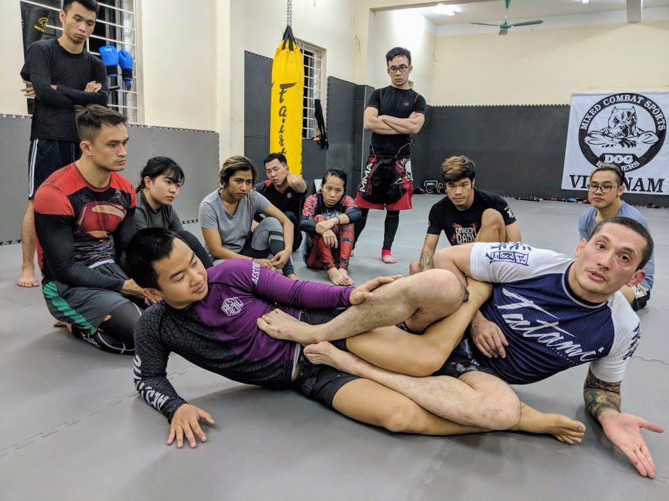Ít ai nghĩ rằng vị giám đốc này đang là HLV chính tại 1 CLB BJJ tại Hà Nội David Lapetina, BJJ, võ thuật, Agoge Hà Nội