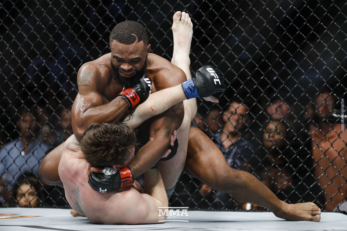 Hạ Darren Till tại UFC 228 hồi tháng 8 vừa qua. ufc, mma, tyron woodley, kamaru usman, ufc 235, tyrone woodley vs kamaru usman,