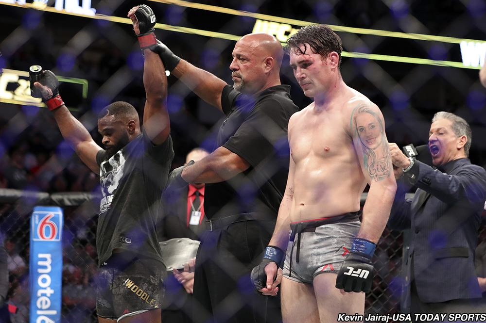 Tyron Woodley đã ngồi ngoài sàn đấu nửa năm nếu xuất hiện tại UFC 235. ufc, mma, tyron woodley, kamaru usman, ufc 235, tyrone woodley vs kamaru usman,