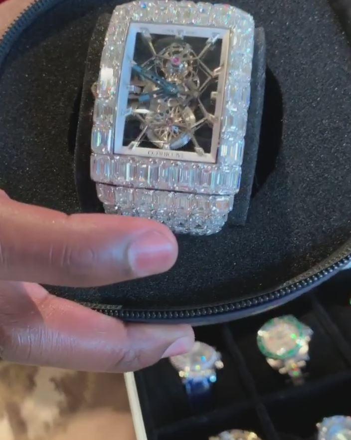 Và 18 triệu đô là giá của chiếc mà Floyd yêu thích nhất. floyd mayweather, sưu tập đồng hồ, đồng hồ 400 tỷ,