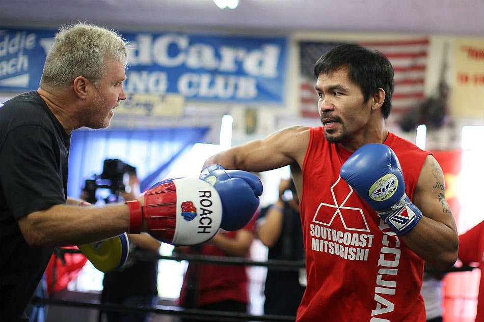 Manny Pacquiao cũng hội ngộ HLV cũ Freddie Roach. boxing, manny pacquiao, floyd mayweather, adrien broner