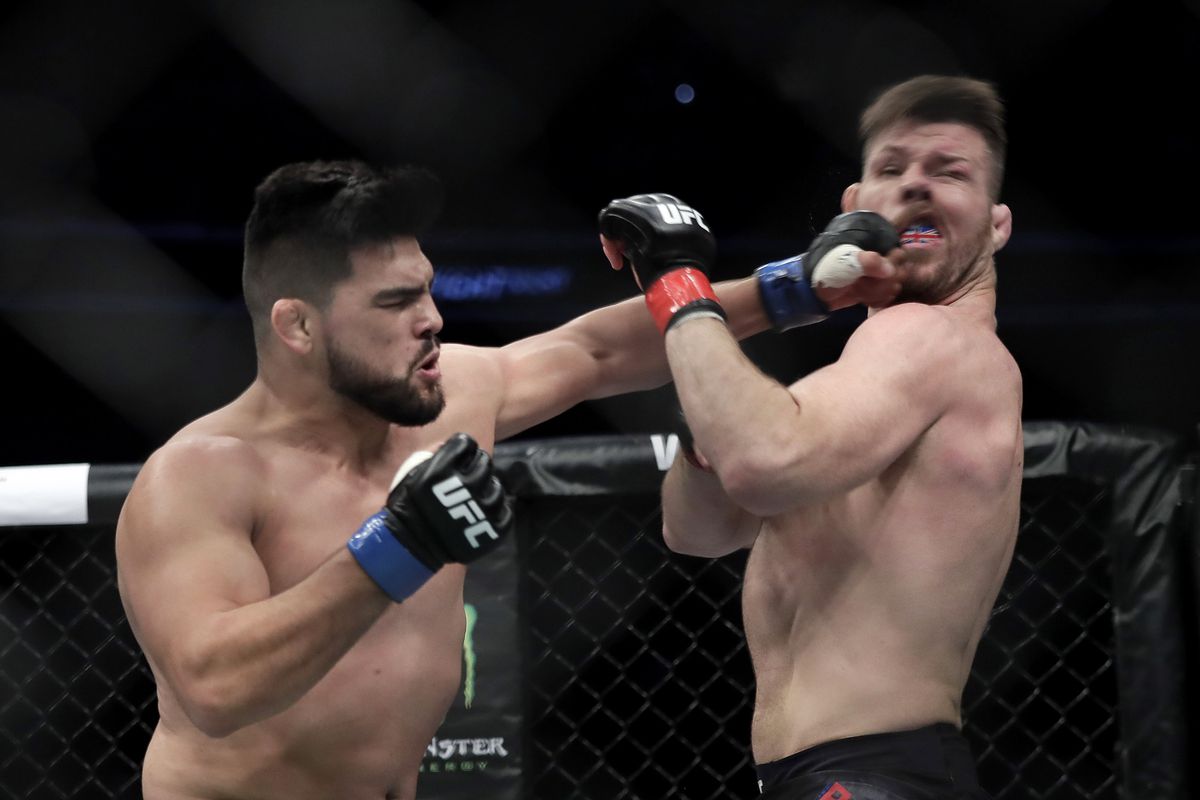 Kelvin Gastelum nhắm tới thành tích mà Michael Bisping từng làm được trong quá khứ. ufc, ufc 234, robert whittaker, kelvin gastelum, tranh đai
