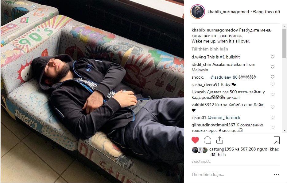 Nằm một giấc đến khi tái xuât nào !!! ufc, khabib nurmagomedov, ufc 229, án phạt Khabib,