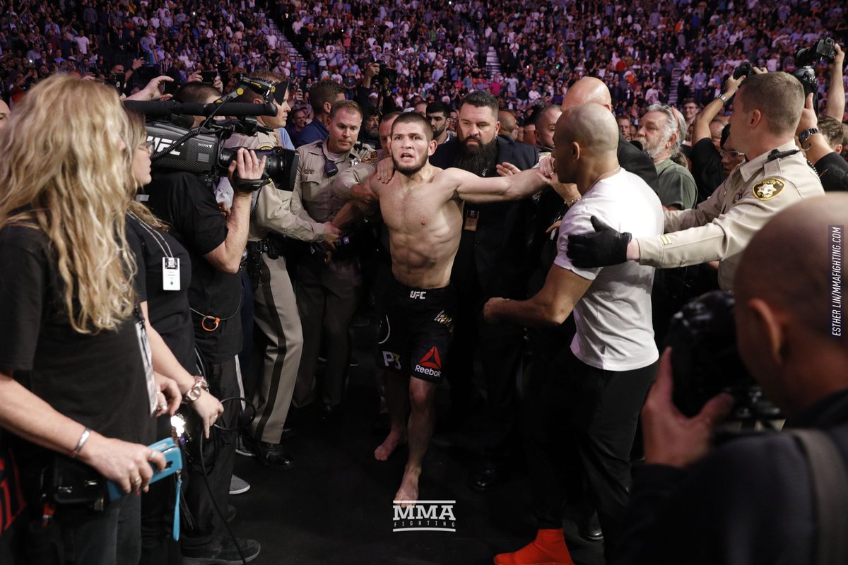 Do hiệu lực lệnh cấm, Khabib đã có thể thượng đài vào tháng 4 tới. ufc, mma, tj dillashaw, cắt cân, ufc on espn 1