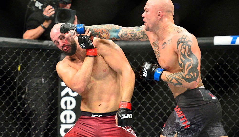 Nhịp thi đấu cao của Anthony Smith là điểm nổi bật nhất của Anthony Smith. ufc 235, jon jones, anthony smith, ufc, mma