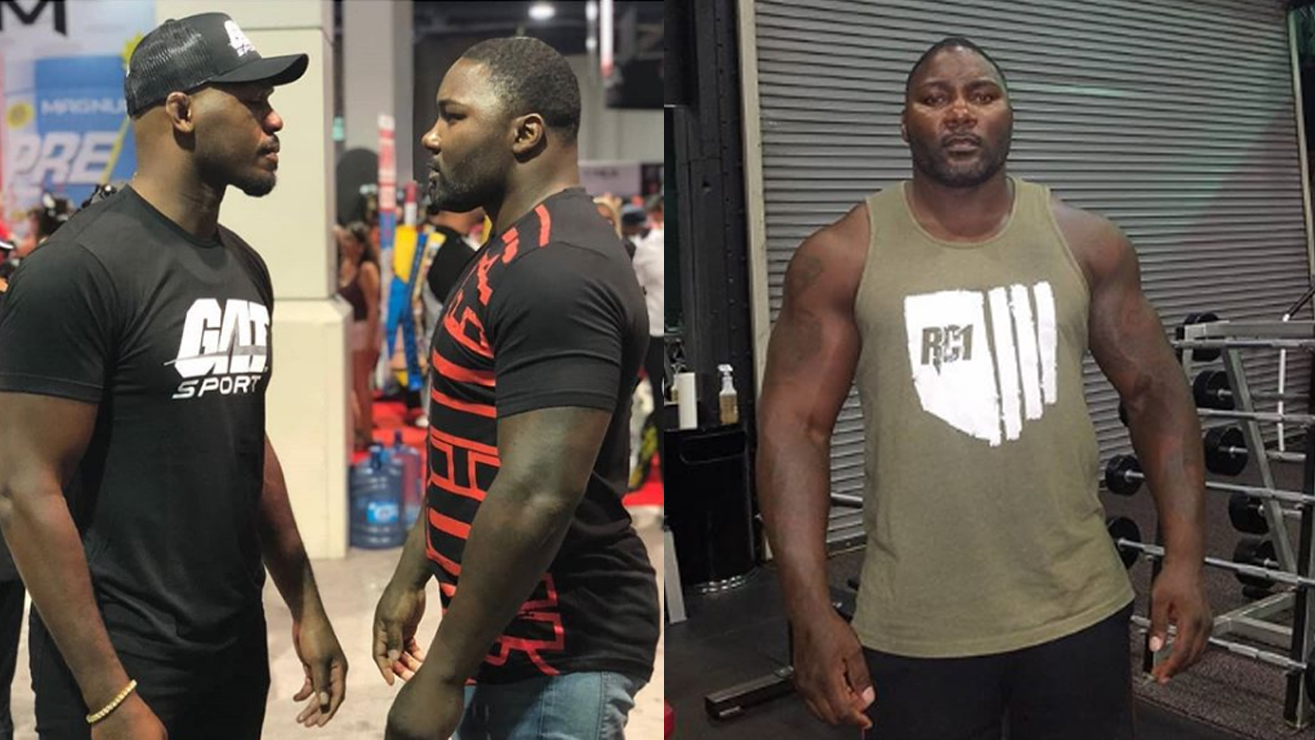 Giải nghệ từ năm 2017, Anthony Johnson đã 'phát tướng' hơn trước. jon jones, rumble johnson, anthony johnson, jones vs johnson,