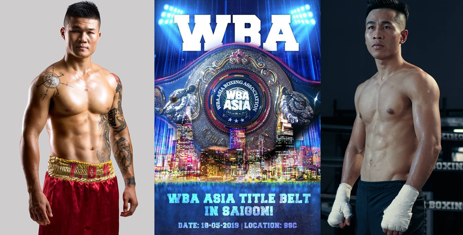 Hai Boxer nổi tiếng nhất Việt Nam sẽ cùng nhau thượng đài vào ngày mai 18.05. trần văn thảo, trương đình hoàng, boxing, wba asia, trần văn thảo wbc asia,