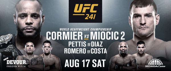 Cormier vs. Miocic 2 sẽ dẫn đầu sự kiện UFC 241. daniel cormier, stipe miocic, daniel cormier giải nghệ,