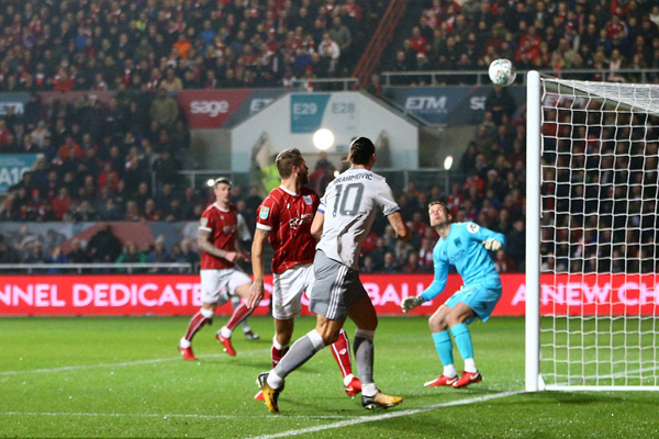 Man Utd bị loại khỏi cúp Liên đoàn bởi Bristol City Bristol 2-1 MU, ket qua Bristol 2-1 MU, ti so Bristol 2-1 MU, cup lien doan