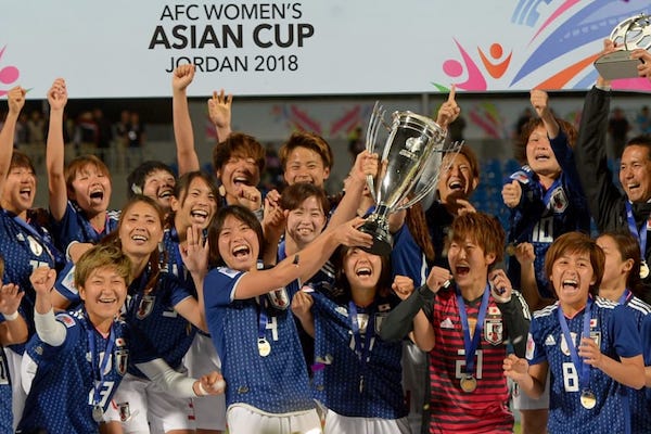 Nữ Nhật Bản vô địch Asian Cup một cách nghẹt thở asian cup 2018, nu nhat ban, nu uc, nu thai lan, nu trung quoc