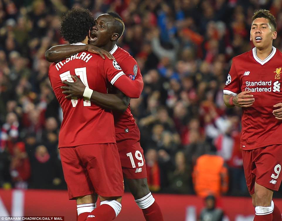 Salah đã ghi bàn trong cả 5 trận gần nhất ở Champions League. Chỉ có duy nhất cầu thủ trong lịch sử Liverpool 5-2 Roma, ket qua Liverpool 5-2 Roma, mohamed salah, ronaldo, champions league, ban ket champions league