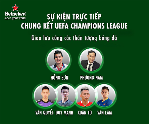Đại tiệc bóng đá chung kết Champions League đang chờ đón người hâm mộ chung ket champions league, chung ket c1, henikken, real vs liverpool