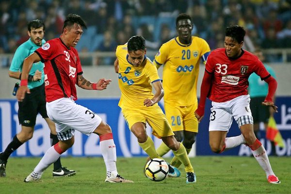 FLC Thanh Hoá rời giải châu Á với tư thế cúi đầu đáng thất vọng Ha noi fc, afc cup, afc champions league, flc thanh hoa, slna
