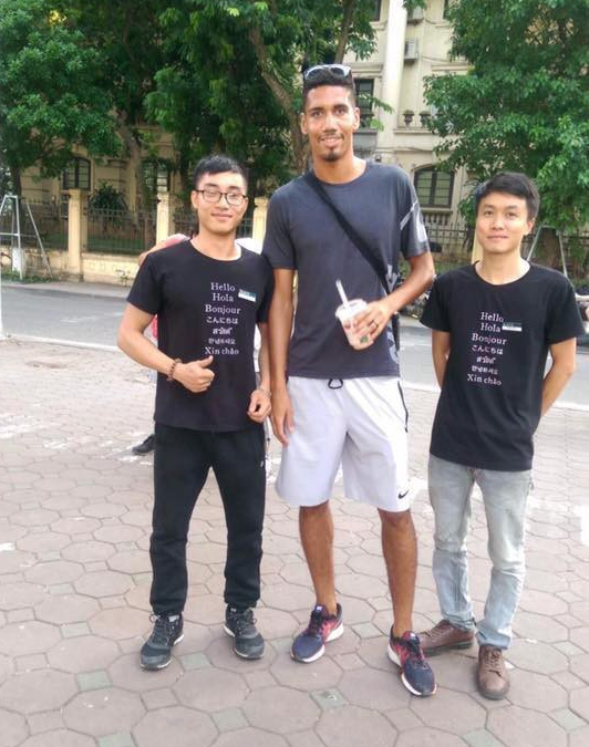 Smalling có mặt ở Hà Nội smalling, smalling den viet nam, man utd, ha noi