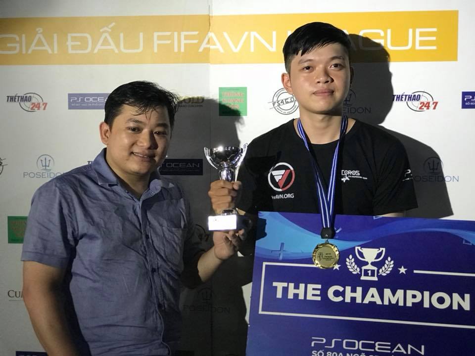 Lê Hồng Quyết vô địch một cách thuyết phục giải FIFAVN Champions League fifavn league, fifavn champions league, sai gon, ha noi, fifavn