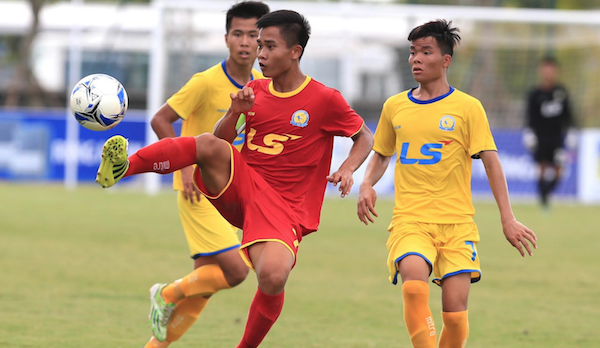 U17 SLNA vào chung kết giải U17 Quốc gia 2018 U17 SLNA vs U17 SHB. Đà Nẵng, trực tiếp U17 SLNA vs U17 SHB. Đà Nẵng, link xem U17 SLNA vs U17 SHB. Đà Nẵng, u17 quoc gia