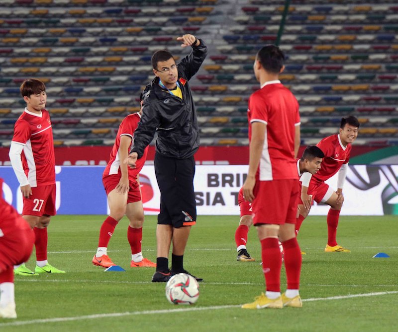 Các cầu thủ Việt Nam đều tỏ ra rất thoải mái trong tập luyện Việt Nam vs Iraq, trực tiếp Việt Nam vs Iraq, link trực tiếp Việt Nam vs Iraq, link xem Việt Nam vs Iraq