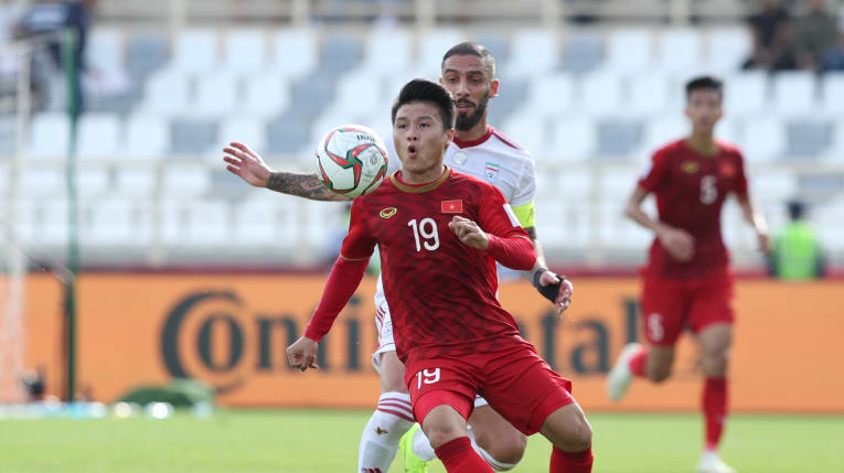Lần đầu tiên VN không ghi bàn ở một trận vòng bảng Asian Cup Việt Nam 0-2 Iran, ket qua Việt Nam 0-2 Iran, asian cup 2019, viet nam