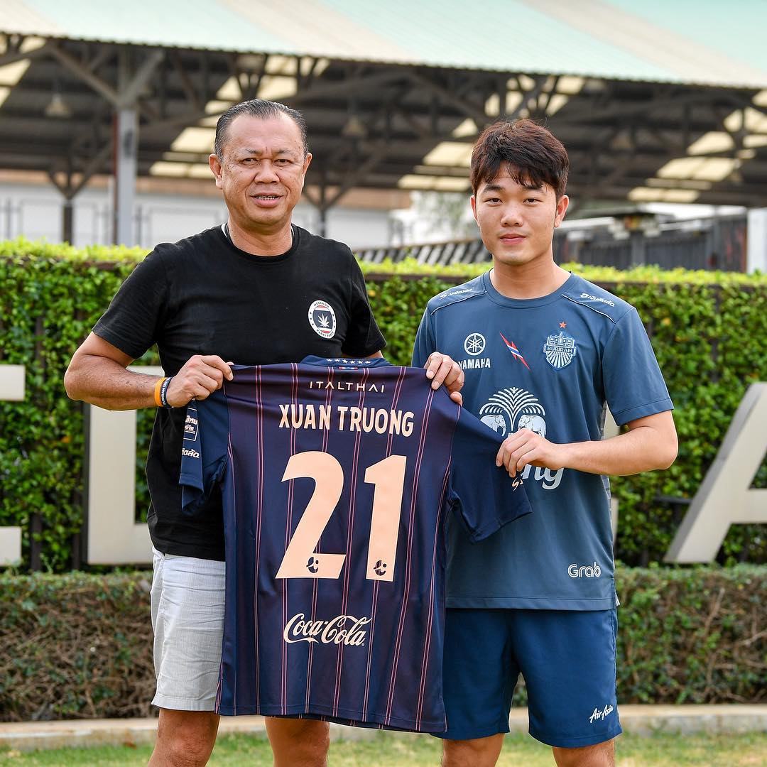 Tiền vệ Xuân Trường chính thức khoác áo Buriram United xuân trường, buriram, hagl, thai league, chuyen nhuong