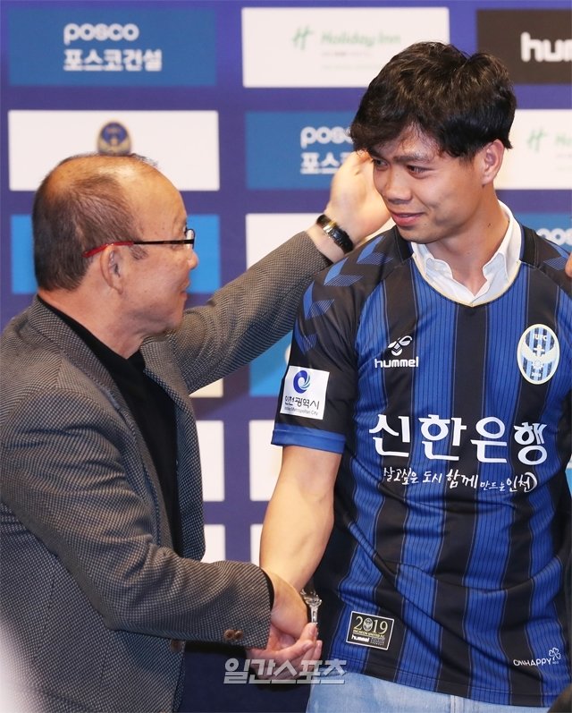 Công Phượng, Incheon United, K-League, HLV Park Hang-seo