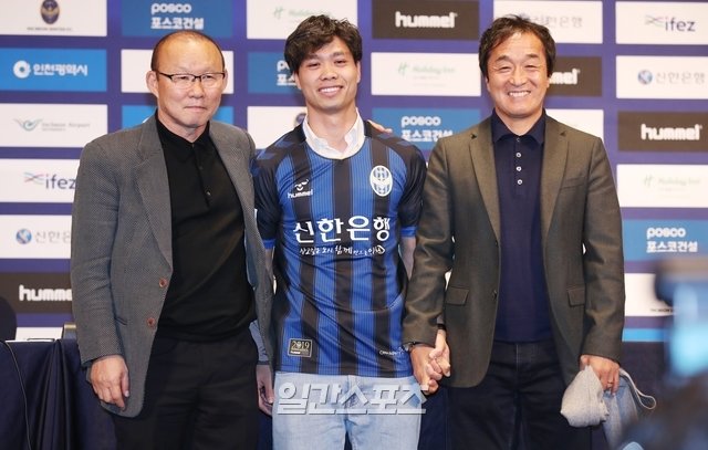 Công Phượng, Incheon United, K-League, HLV Park Hang-seo