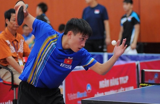 Nguyễn Anh Tú là ứng viên nặng ký cho chức vô địch nội dung đơn nam giải bóng bàn toàn quốc, bóng bàn, tuấn quỳnh, bóng bàn toàn quốc