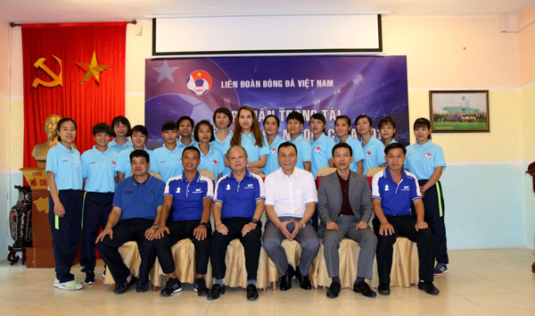 Tập huấn nâng cao nghiệp vụ trọng tài nữ Việt Nam trọng tài nữ việt nam, nữ cúp quốc gia 2019, giải nữ vdqg 2019