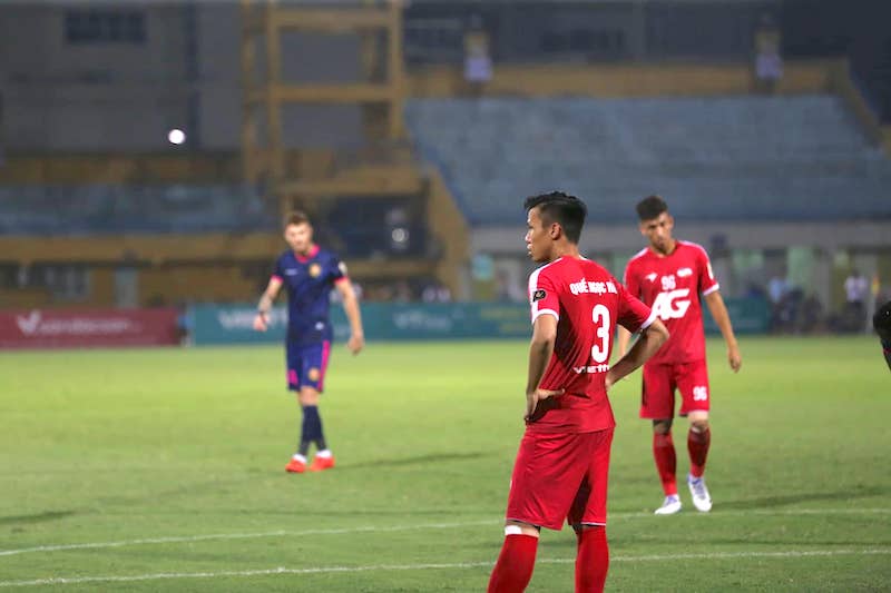Viettel nhận thất bại ngay trên sân nhà trước Sài Gòn. Ảnh: Thế Trung viettel 0-1 sai gon, vleague, viettel, bxh vleague, ltd vleague