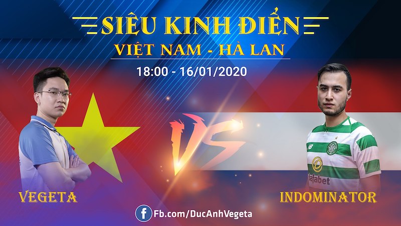PES Việt Nam và Hà Lan có dịp đọ sức, phân tài cao thấp PES 2020