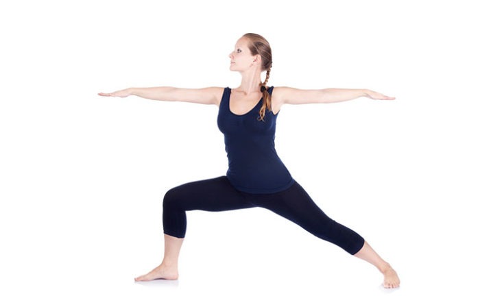 Tư thế Yoga chiến binh 2 các tư thế yoga