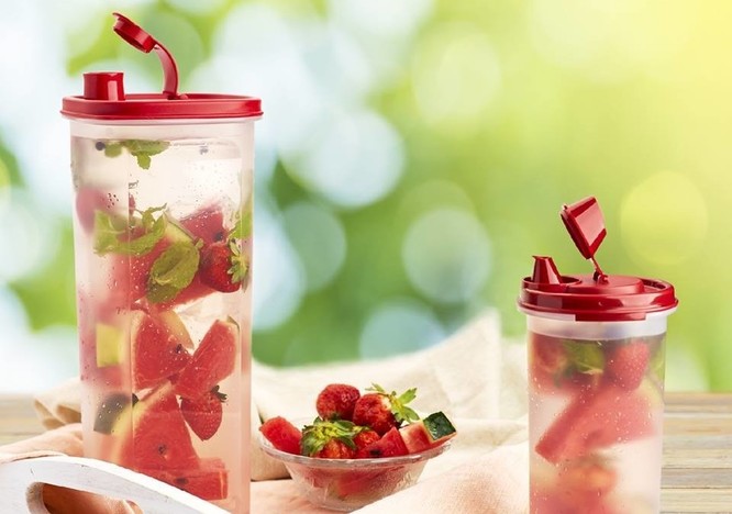 Detox dưa hấu dâu tây cách làm nước detox