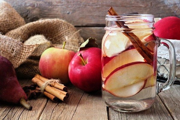 Detox táo quế công thức detox