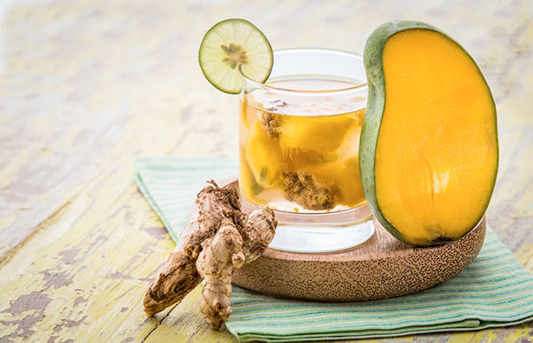 Detox gừng xoài detox giảm mỡ bụng
